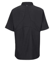 RED KAP® CHEF DESIGNS® LADIES' SHORT SLEEVE CHEF COAT WITH OILBLOK + MIMIX™. 045X - Special Order - Feature Item