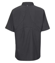 RED KAP® CHEF DESIGNS® LADIES' SHORT SLEEVE CHEF COAT WITH OILBLOK + MIMIX™. 045X - Special Order - Feature Item