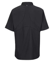 RED KAP® CHEF DESIGNS® SHORT SLEEVE CHEF COAT WITH OILBLOK + MIMIX™. 046X