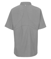 RED KAP® CHEF DESIGNS® SHORT SLEEVE CHEF COAT WITH OILBLOK + MIMIX™. 046X