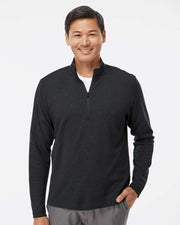 Adidas Men's 3-Stripes Quarter-Zip Sweater Pullover - A554
