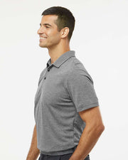 Men's Heathered Polo - A582