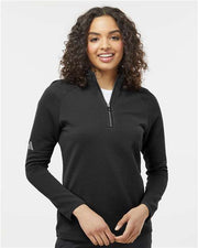 Adidas A589 - Women's Spacer Quarter-Zip Pullover