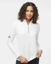 Adidas A589 - Women's Spacer Quarter-Zip Pullover