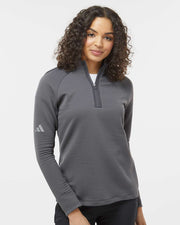 Adidas A589 - Women's Spacer Quarter-Zip Pullover