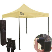Tan 10x10 Canopy – Iron Horse Medium Quality Canopy Tent