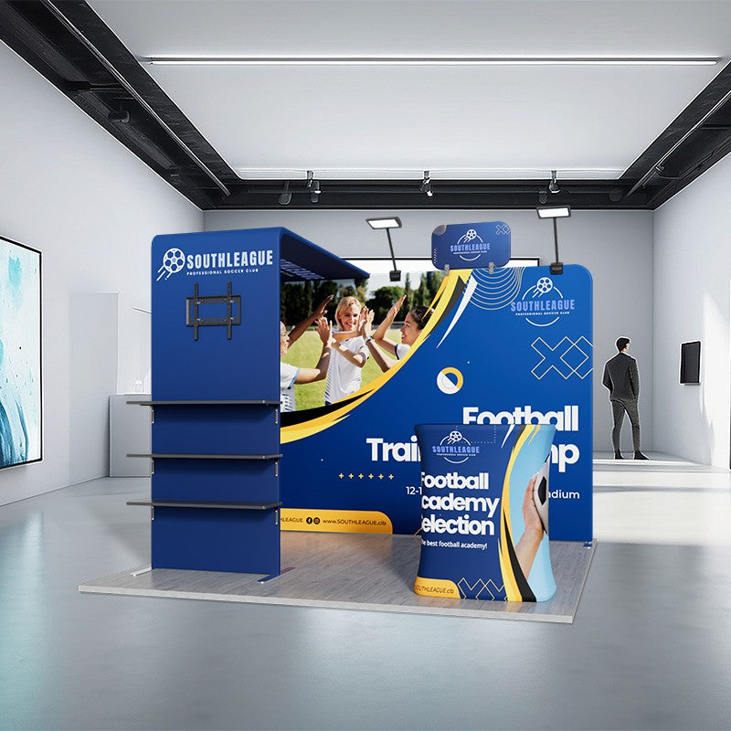 10ftx10ft Custom Trade Show Booth 1A
