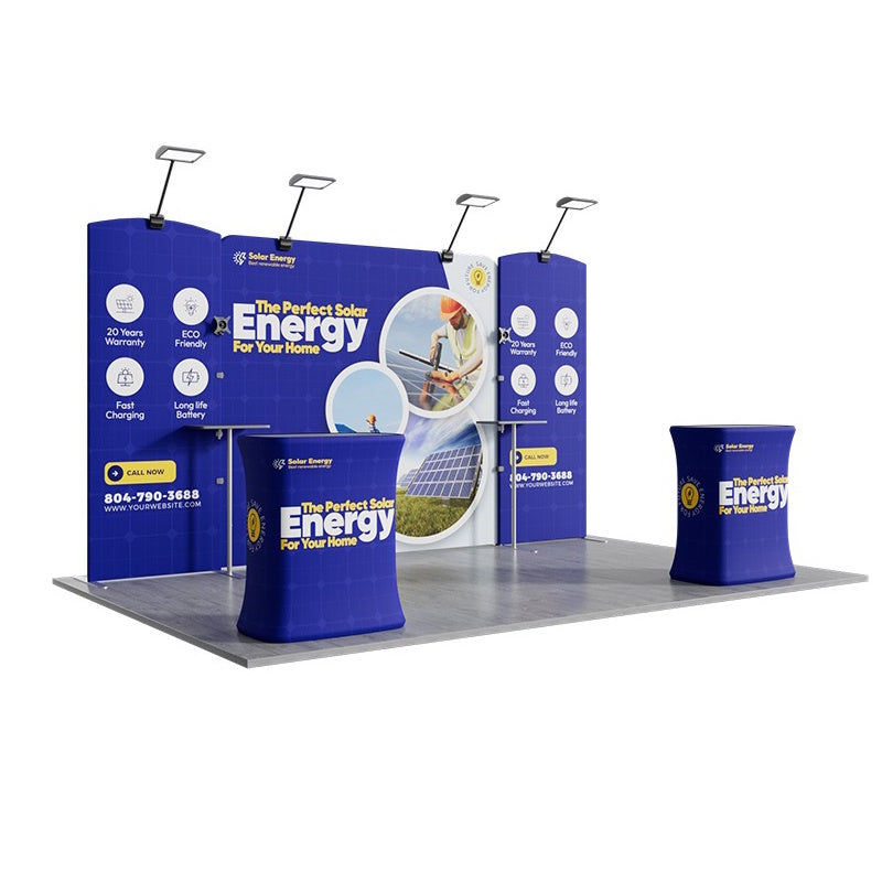 10ftx15ft Custom Trade Show Booth A1