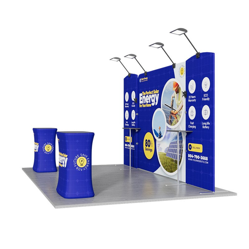 10ftx15ft Custom Trade Show Booth A1