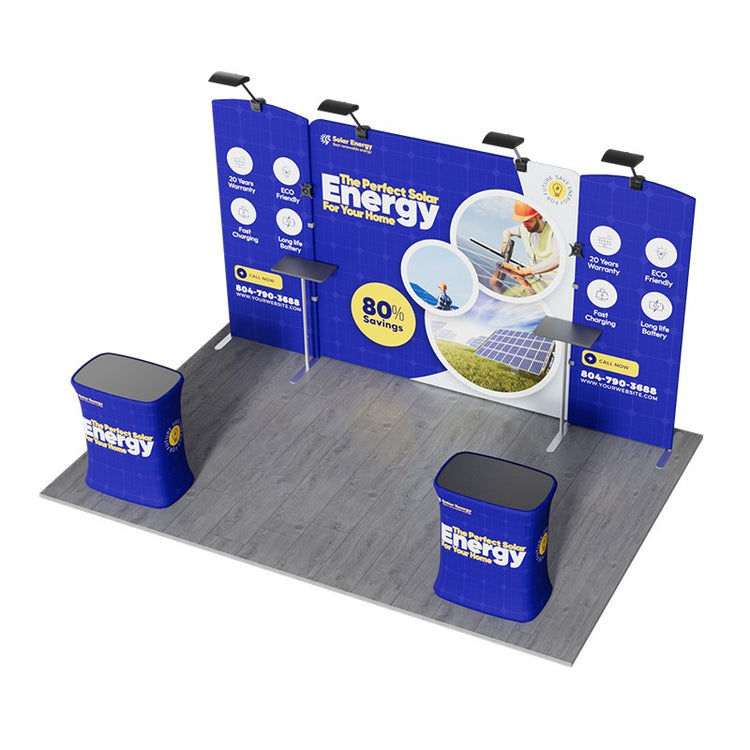 10ftx15ft Custom Trade Show Booth A1