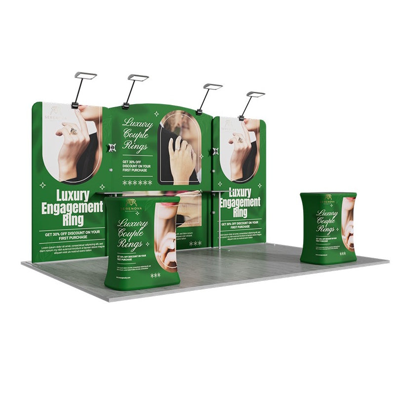 10ftx15ft Custom Trade Show Booth C1