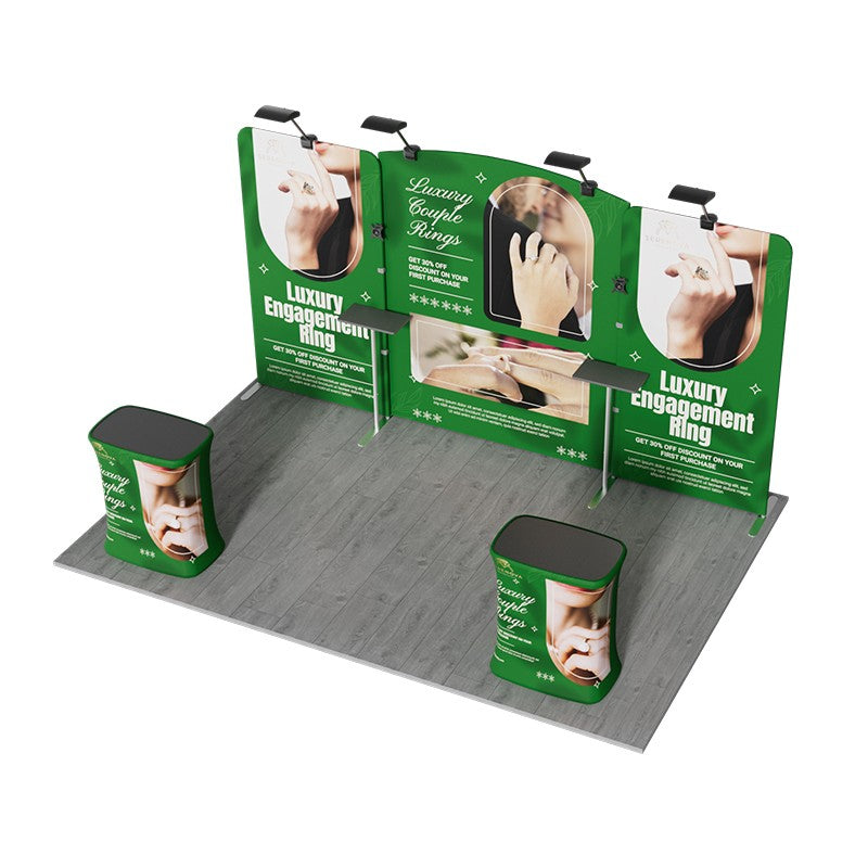 10ftx15ft Custom Trade Show Booth C1