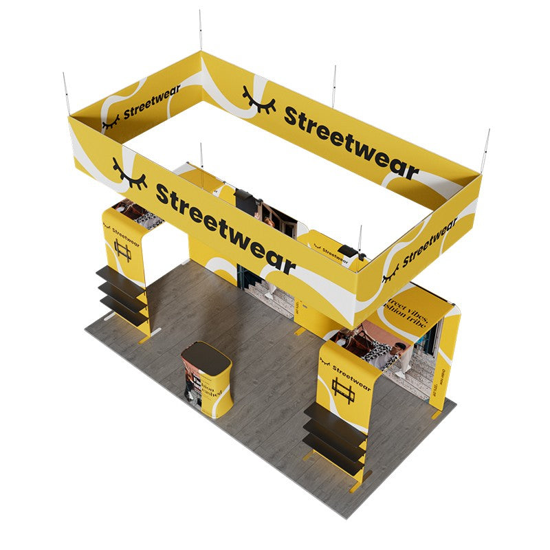 10ftx20ft Custom Trade Show Booth 1A
