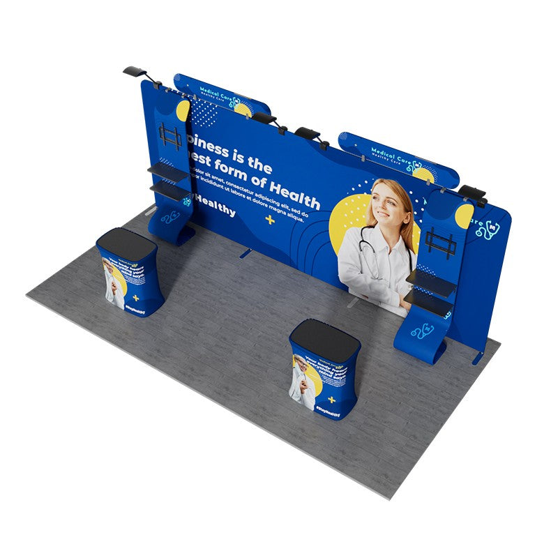 10ftx20ft Custom Trade Show Booth A3