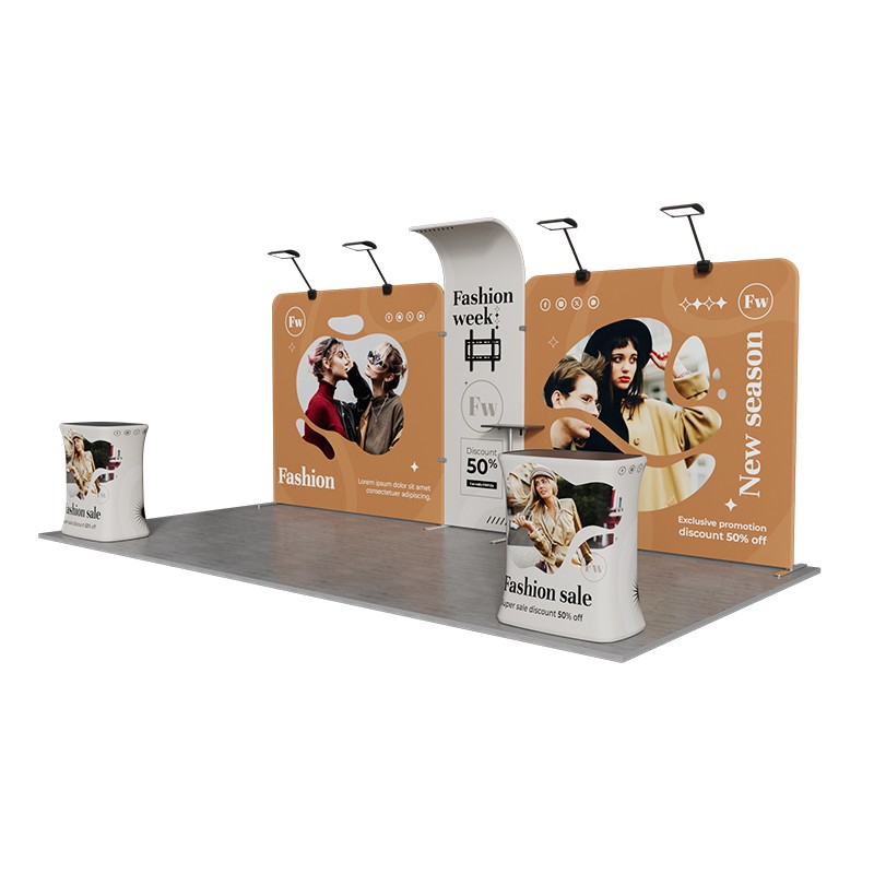 10ftx20ft Custom Trade Show Booth A4