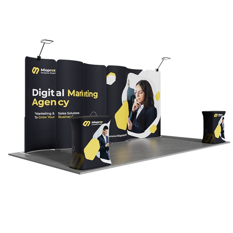 10ftx20ft Custom Trade Show Booth B3