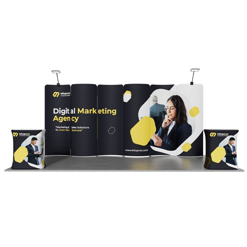 10ftx20ft Custom Trade Show Booth B3