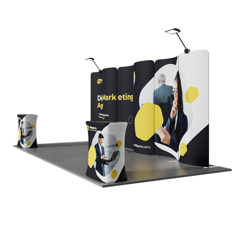 10ftx20ft Custom Trade Show Booth B3