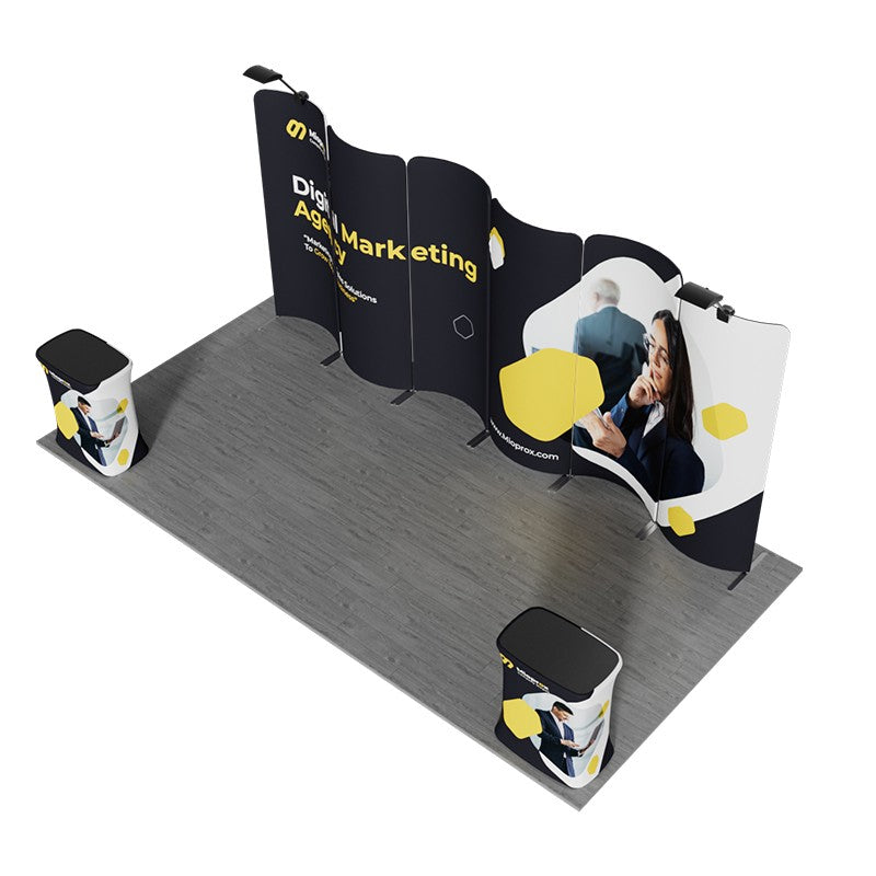 10ftx20ft Custom Trade Show Booth B3