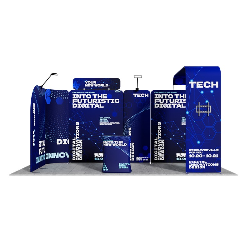 10ftx20ft Custom Trade Show Booth B5