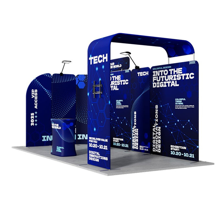 10ftx20ft Custom Trade Show Booth B5