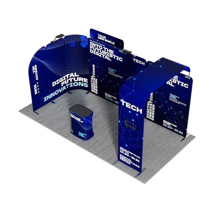10ftx20ft Custom Trade Show Booth B5