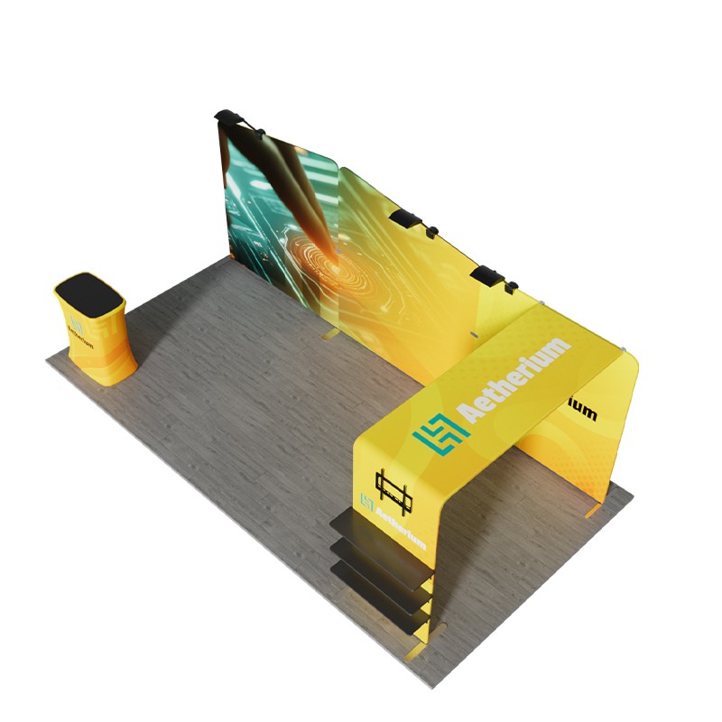 10ftx20ft Custom Trade Show Booth C1