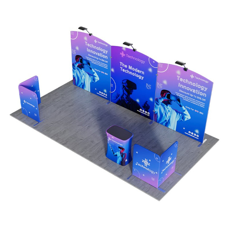 10ftx20ft Custom Trade Show Booth C2