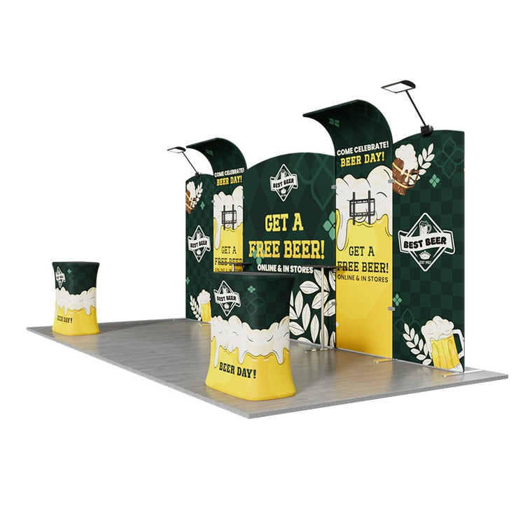 10ftx20ft Custom Trade Show Booth C3
