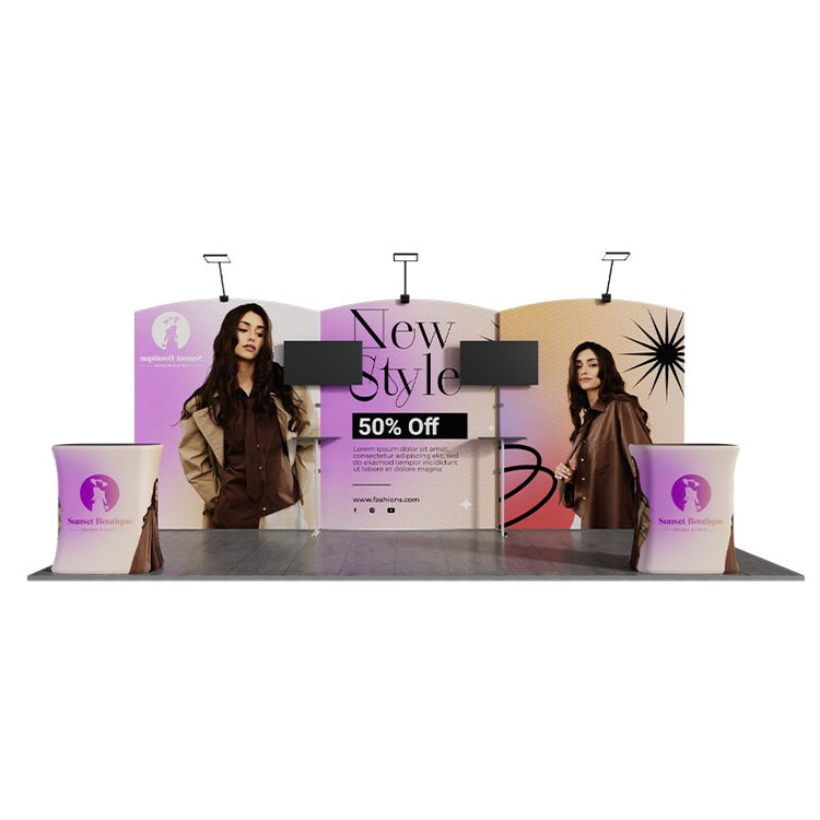 10ftx20ft Custom Trade Show Booth C4
