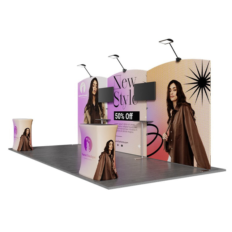 10ftx20ft Custom Trade Show Booth C4