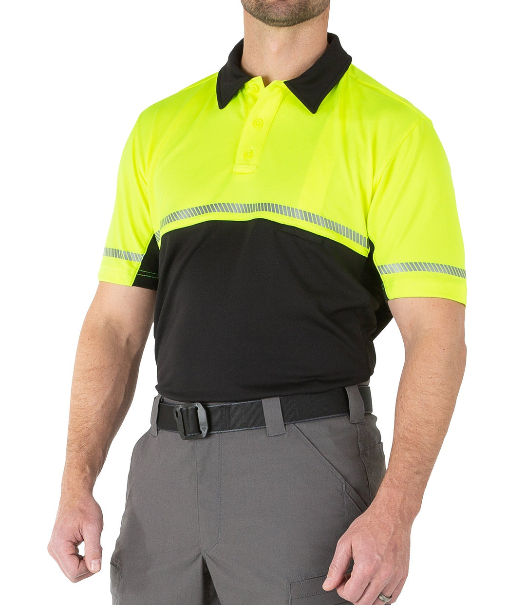 POLO DE PATROUILLE À MOTO HAUTE VISIBILITÉ