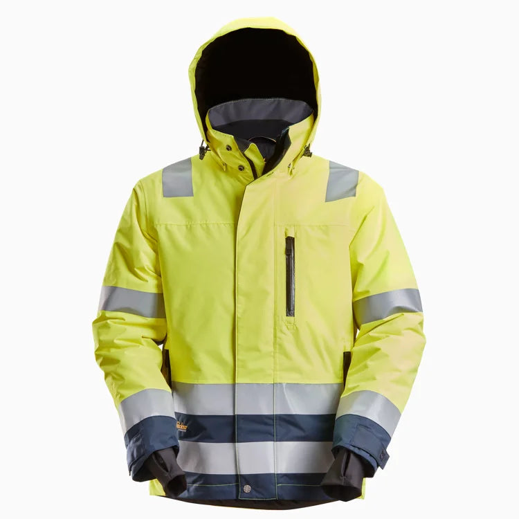 Veste isolante haute visibilité classe 3, imperméable et certifiée 37.5®