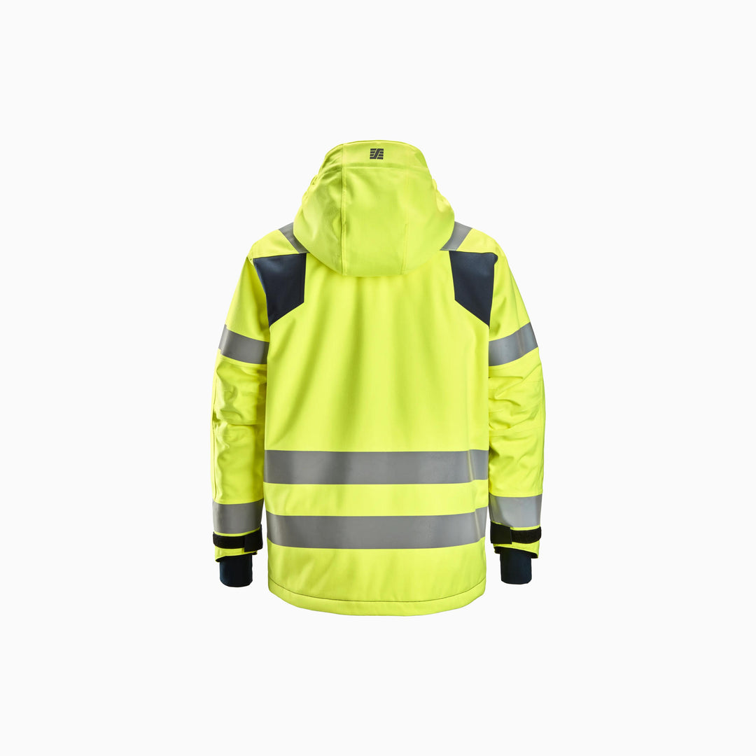 ProtecWork, Waterproof Insulated Hood Jacket High-Vis Class 3