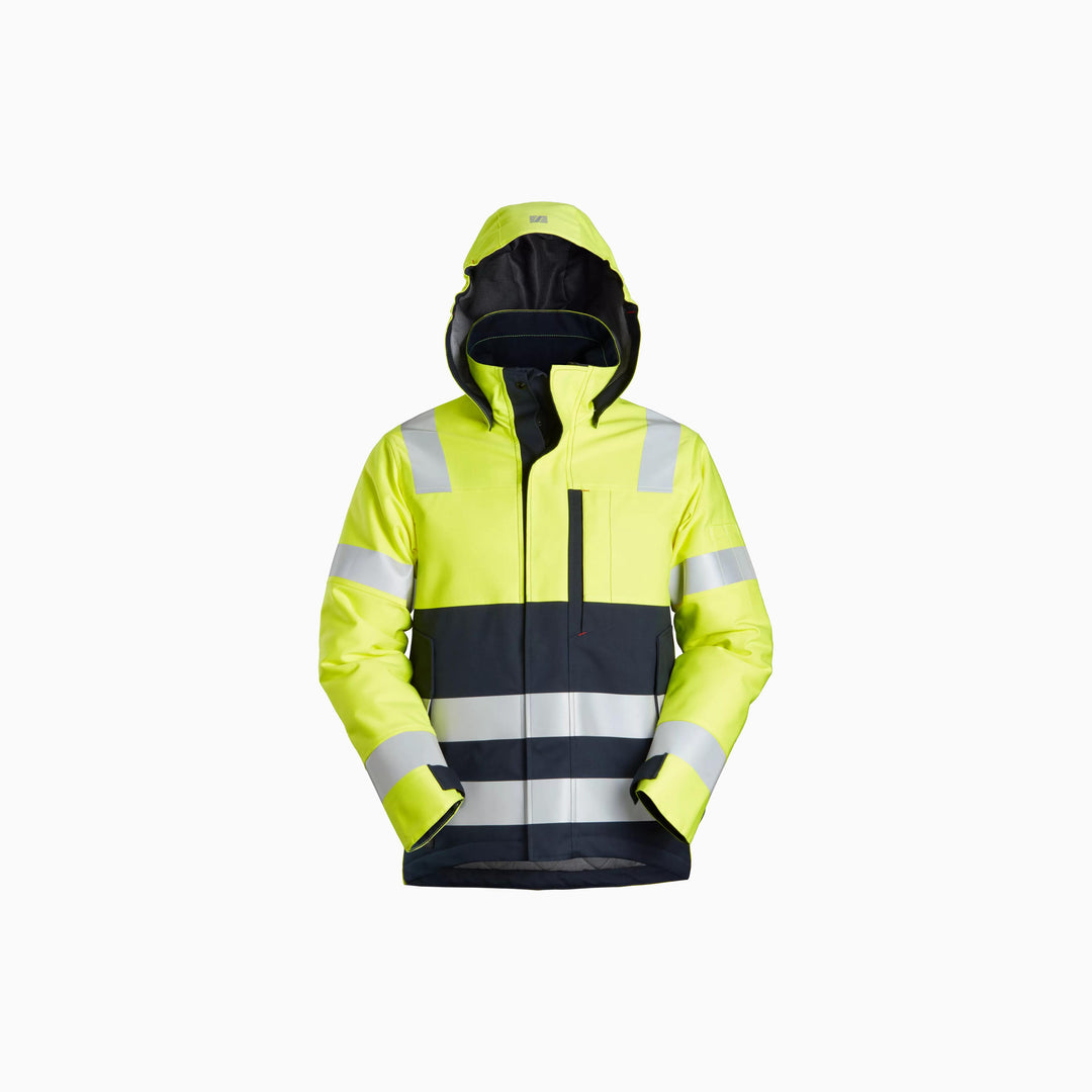 ProtecWork, Insulated Hood Jacket, High-Vis Class 3
