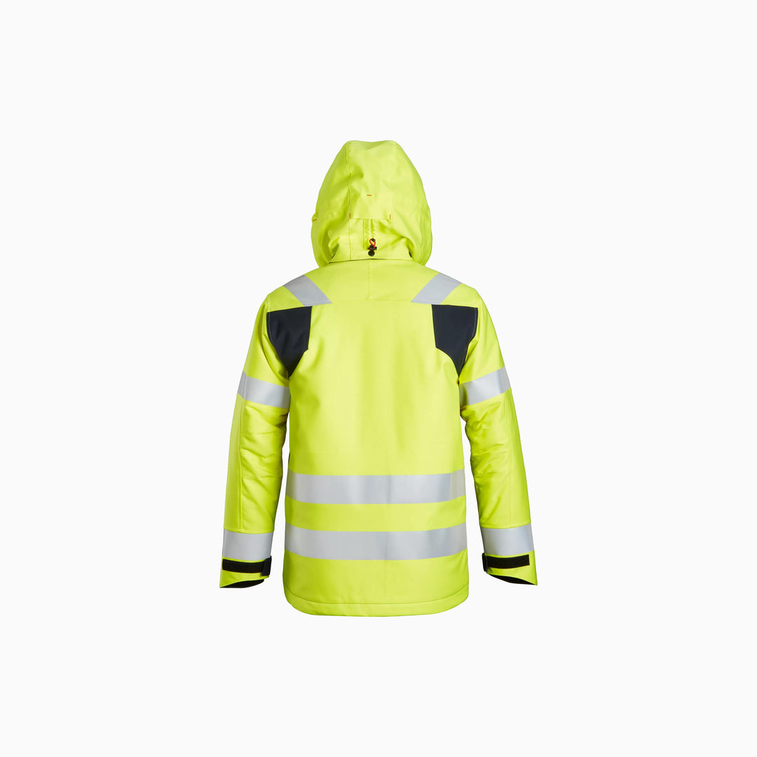 ProtecWork, Insulated Hood Jacket, High-Vis Class 3