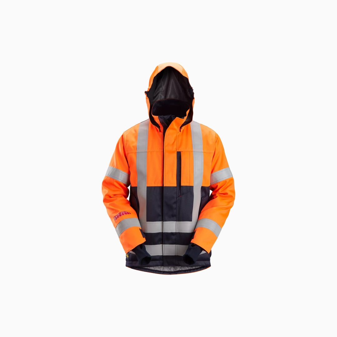 ProtecWork, Insulated Hood Jacket, High-Vis Class 3