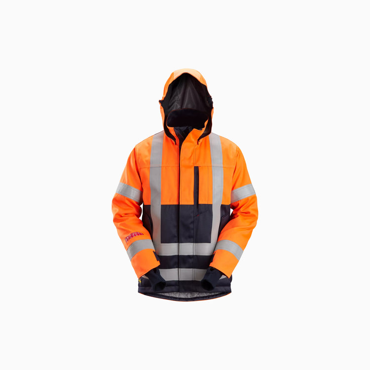 ProtecWork, Insulated Hood Jacket, High-Vis Class 3