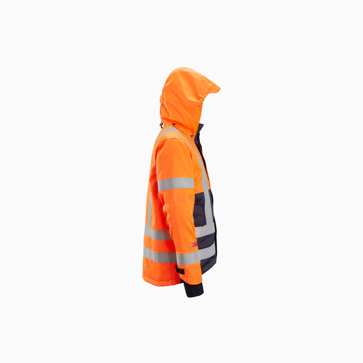 ProtecWork, Insulated Hood Jacket, High-Vis Class 3
