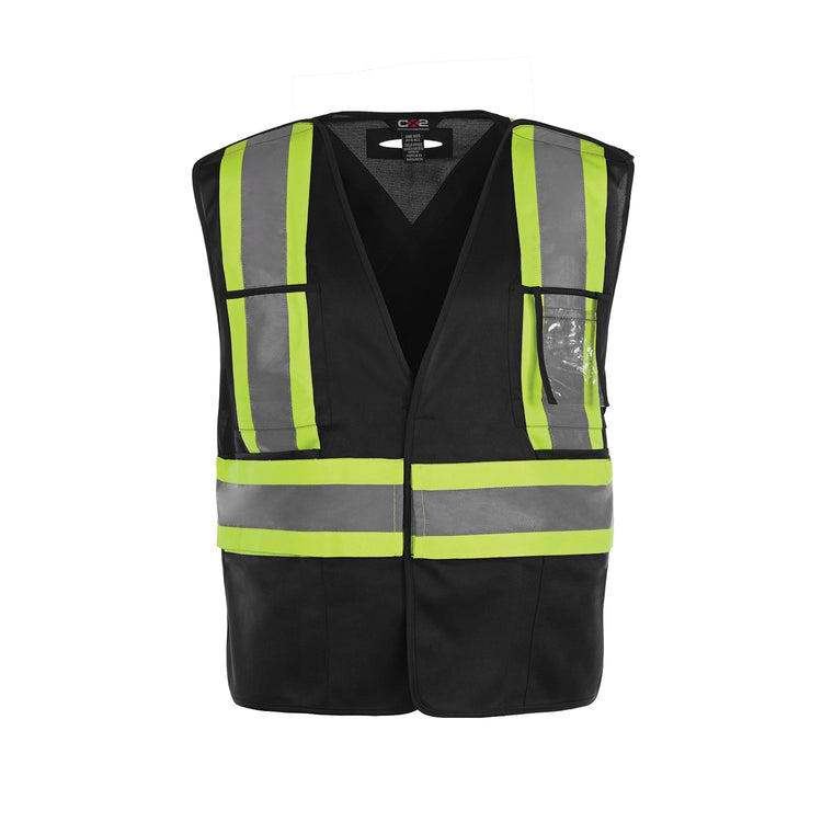 L01170 - Protector - Tricot Hi-Vis 5 Point Tear Away Vest - One Size