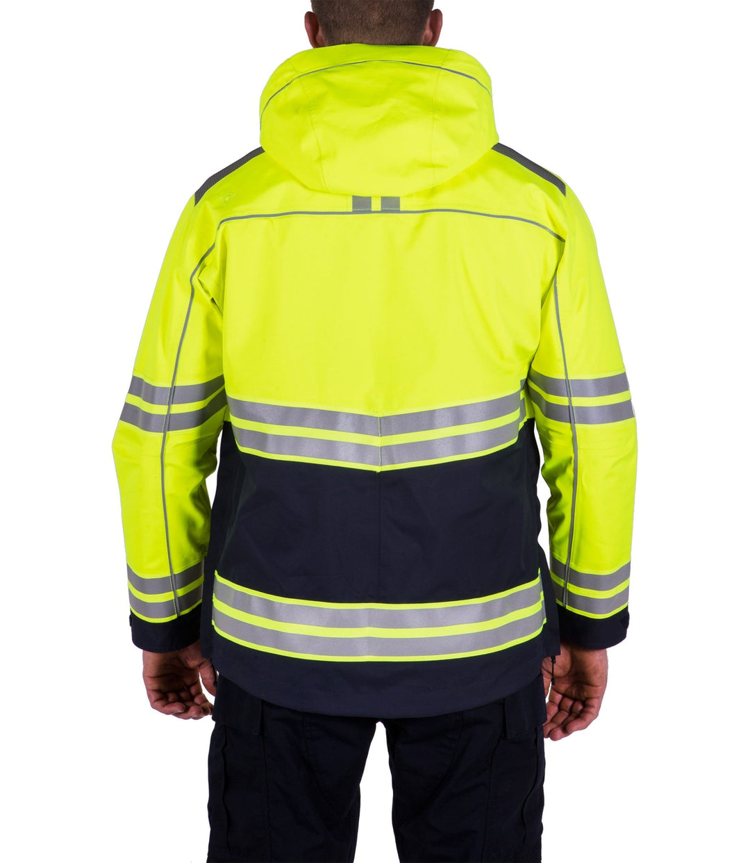 Parka avec système haute visibilité