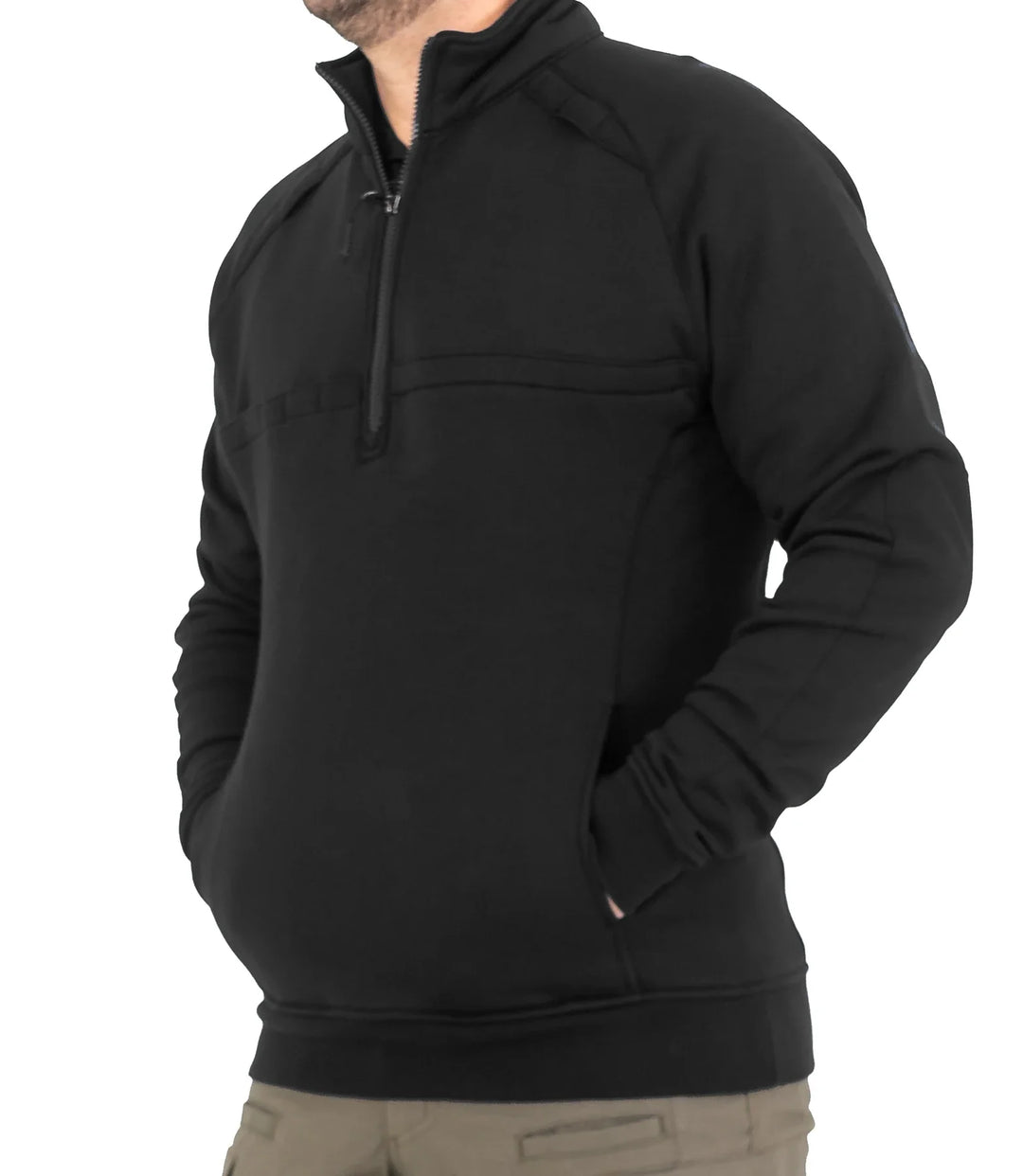 CHEMISE DE TRAVAIL EN COTON 1/4 ZIP