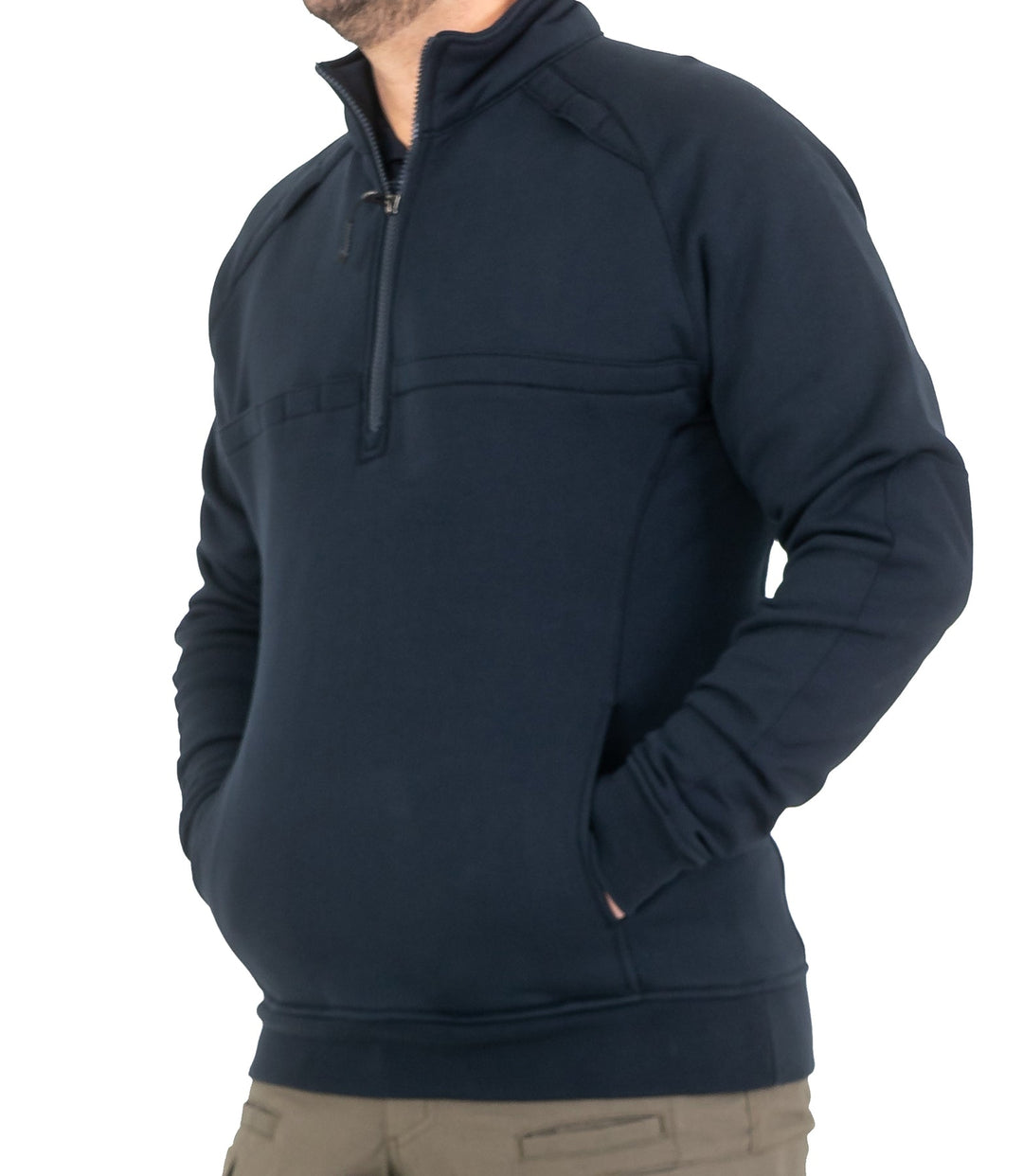 CHEMISE DE TRAVAIL EN COTON 1/4 ZIP