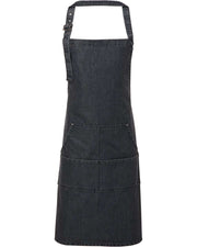 Jeans Stitch Denim Bib Apron - RP126