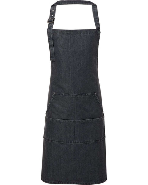 Jeans Stitch Denim Bib Apron - RP126