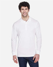 CORE365 Men's Pinnacle Performance Long Sleeve Piqué Polo - 88192
