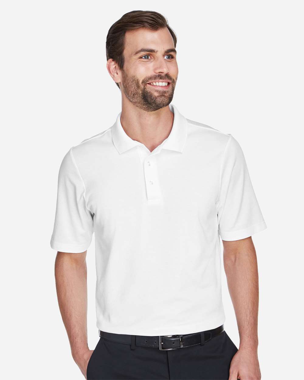 Devon & Jones Men's CrownLux Performance® Plaited Polo - DG20
