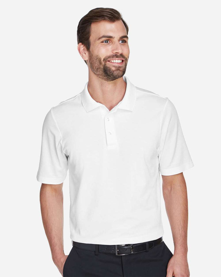 Devon & Jones Men's CrownLux Performance® Plaited Polo - DG20