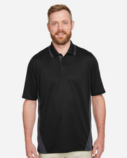 Harriton M386 - Men's Flash Snag Protection Plus IL Colorblock Polo
