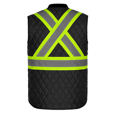 L01225 - Mack - Hi-Vis Quilted Vest